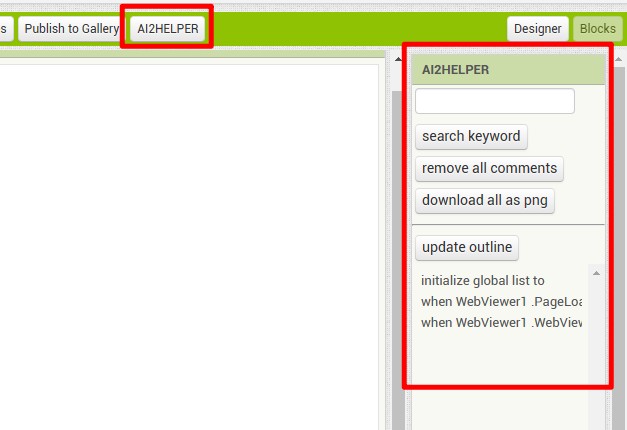 App Inventer 2 block helper