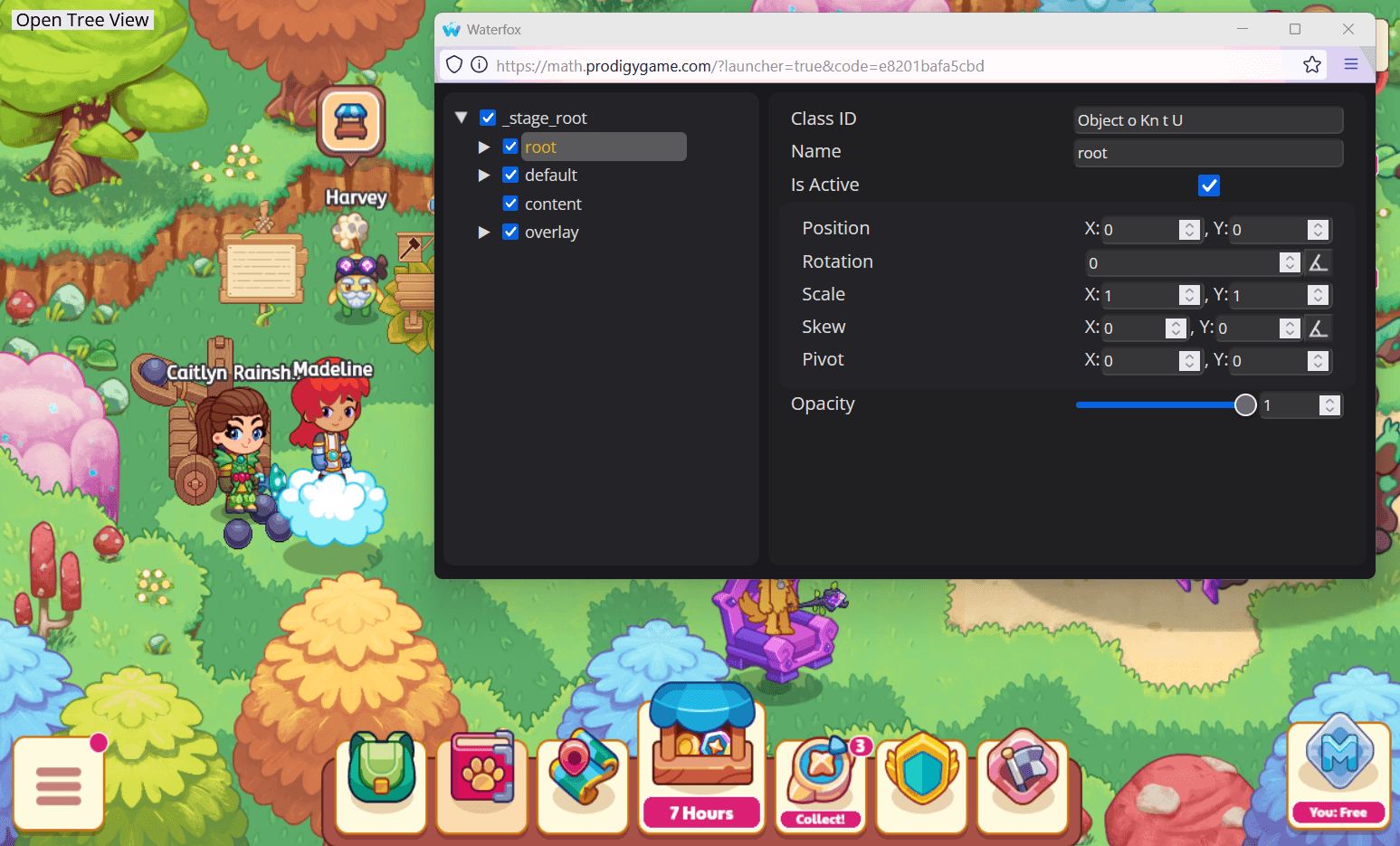 Prodigy Tree Viewer