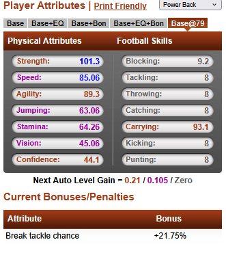 GLB Player Page Enhancements S118+