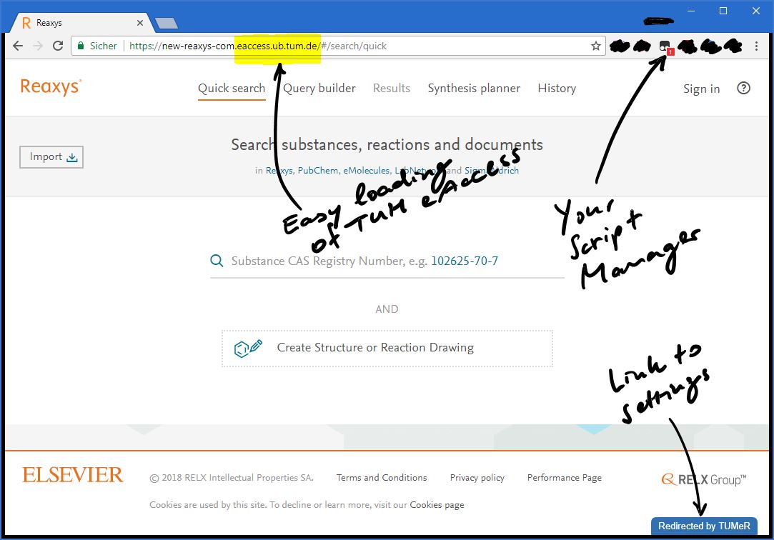 TUM eAccess Redirector Source code