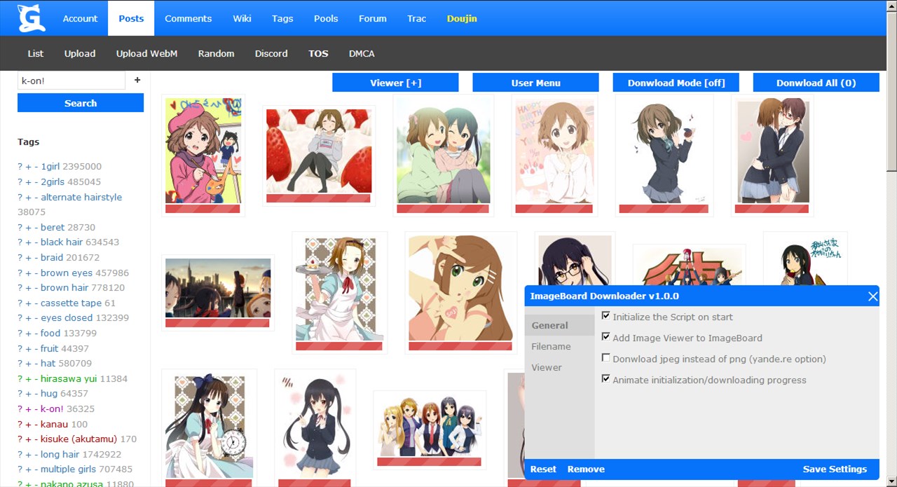 Booru Downloader + Viewer