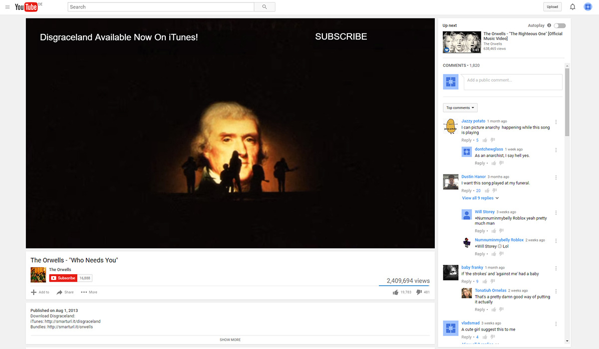 Youtube Comments Sidebar
