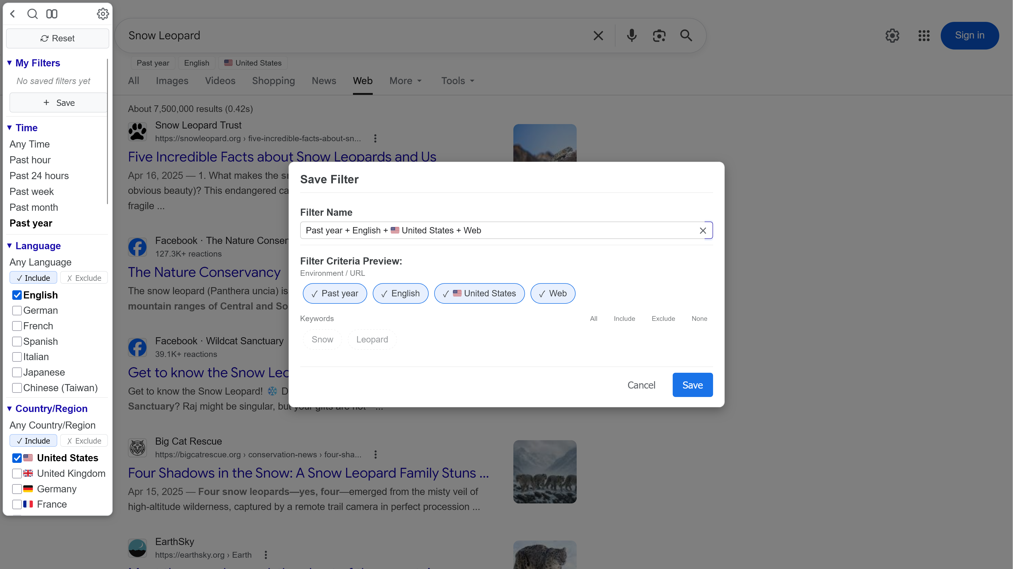 Google Search Custom Sidebar — Overview