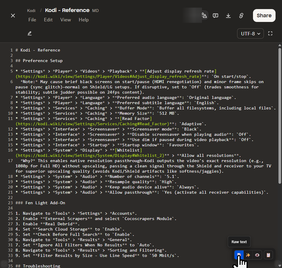 Dropbox | Slate Editor — Copy & Markdown Render
