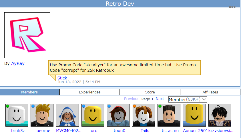 ROBLOX Old Website REMAKE!