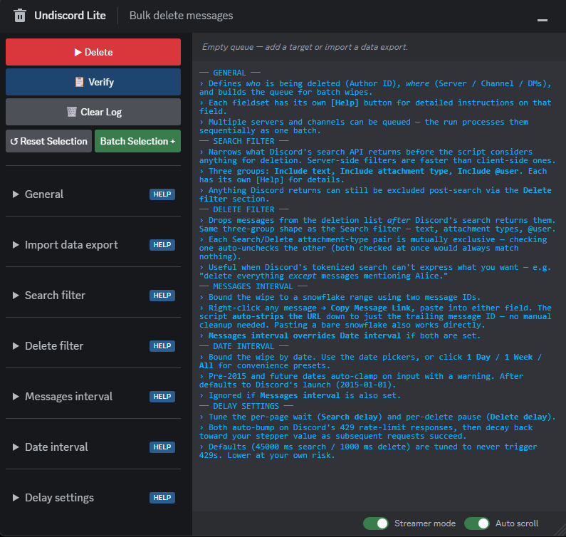 Undiscord Lite