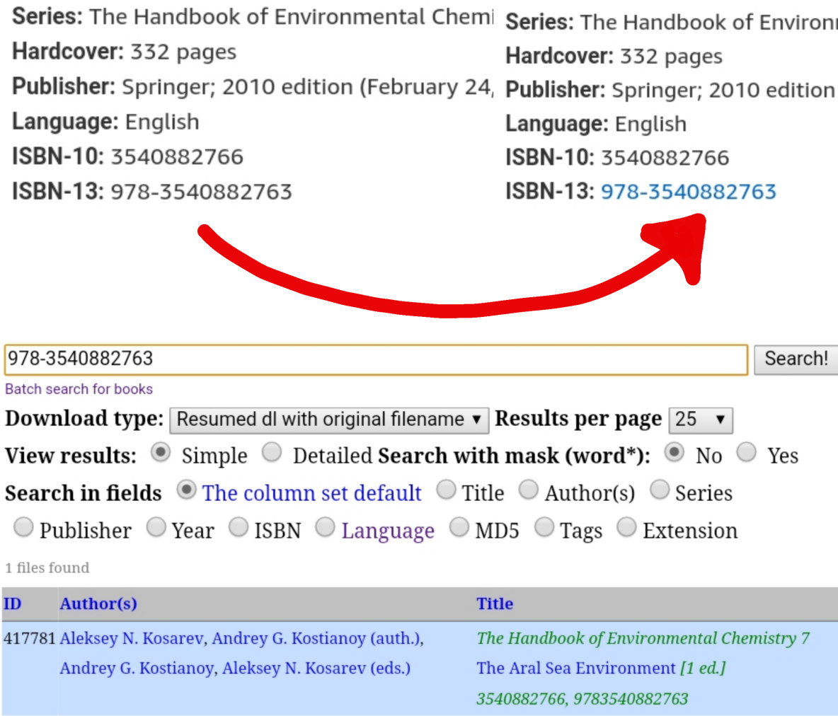 ISBN 2 LibGen