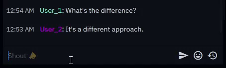 Demonstration of usage.