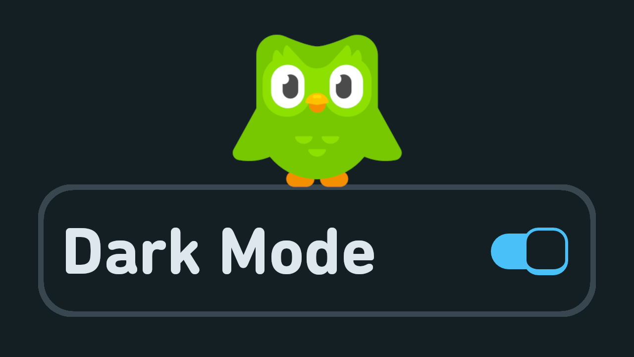 GitHub - newadministrator/dark-duolingo: Dark Theme for Duolingo