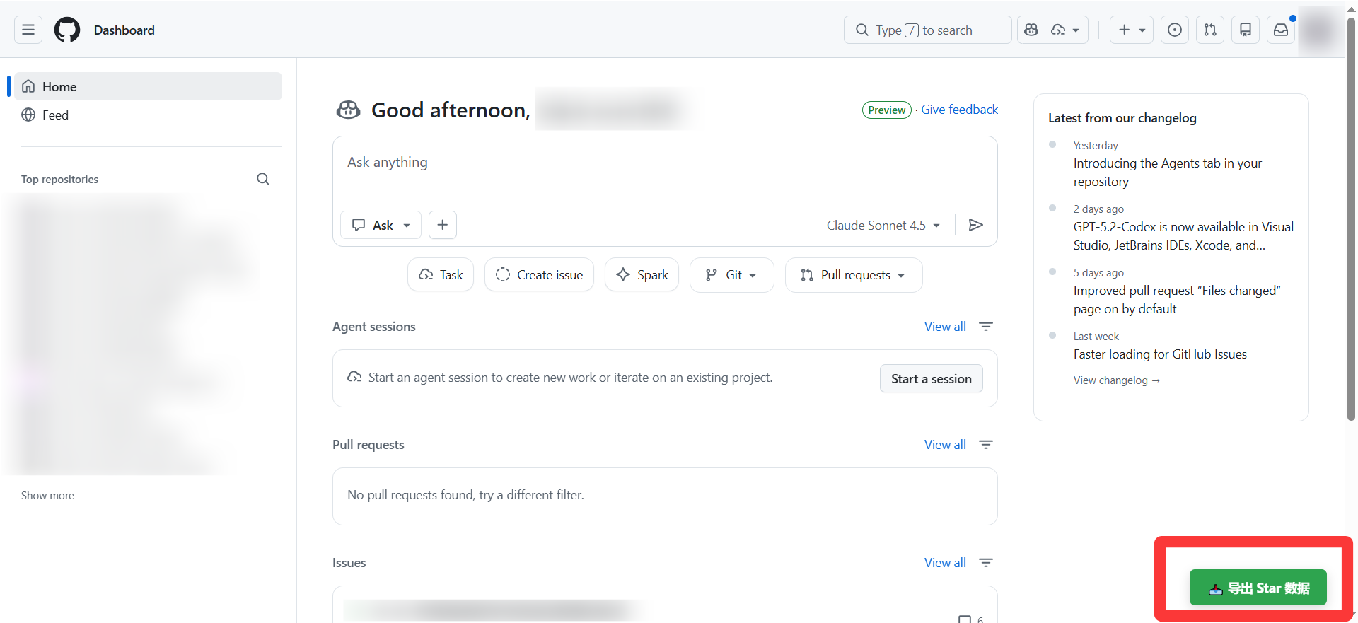 GitHub Starred Repos Exporter