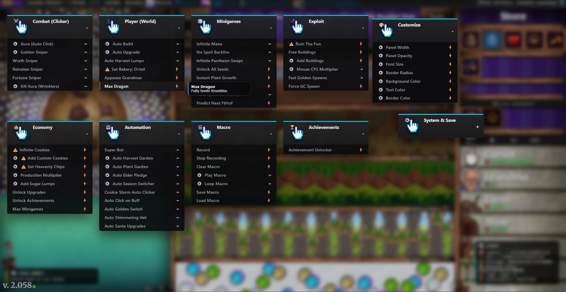 Cookie Clicker - Ultimate Mod Client v14