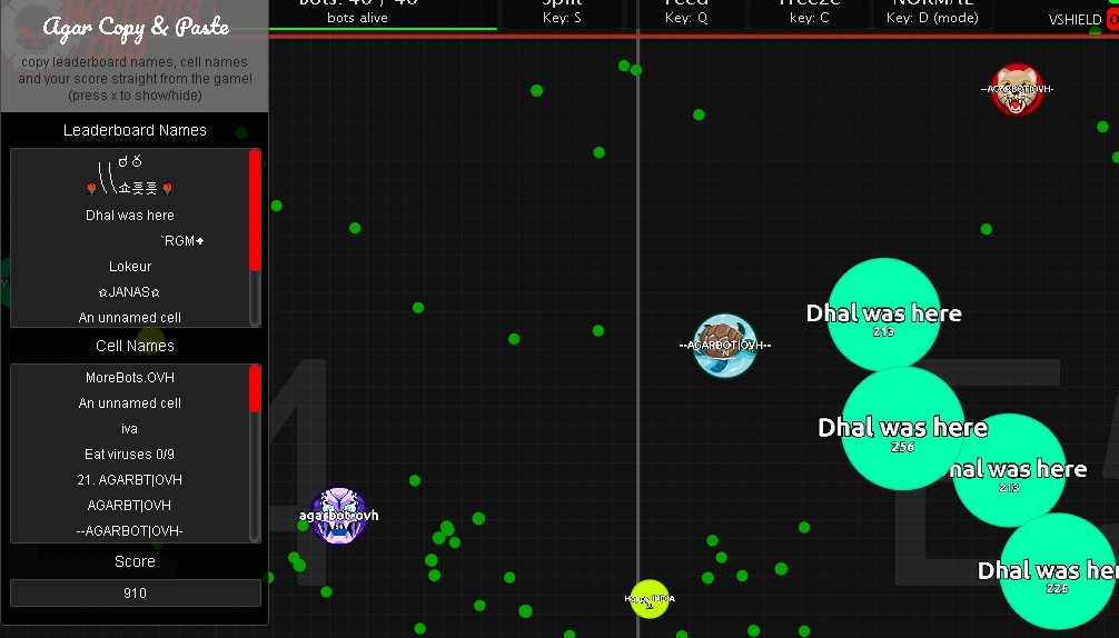 Splitting, Agar.io Wikia