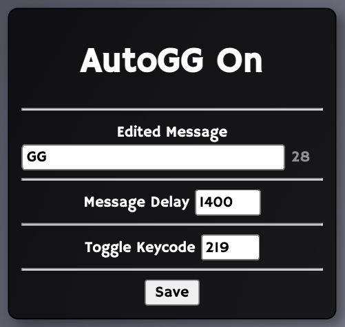 Moomoo.io 1.8.0 AutoGG & Interactive Menu