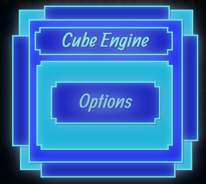 Cubic Main Menu