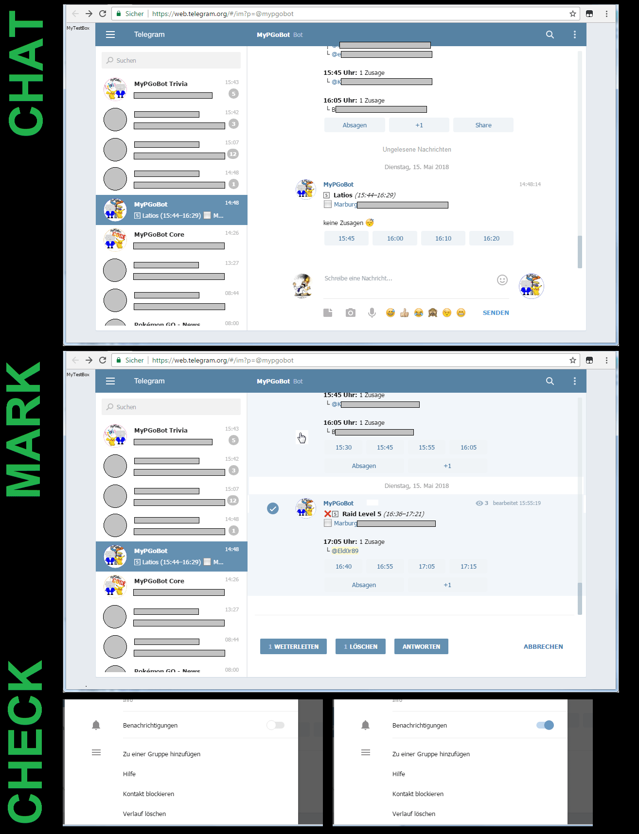 Telegram Web better CSS