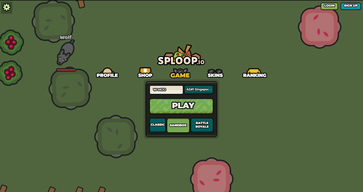 Sploop.io WMOD [ Modifications ]