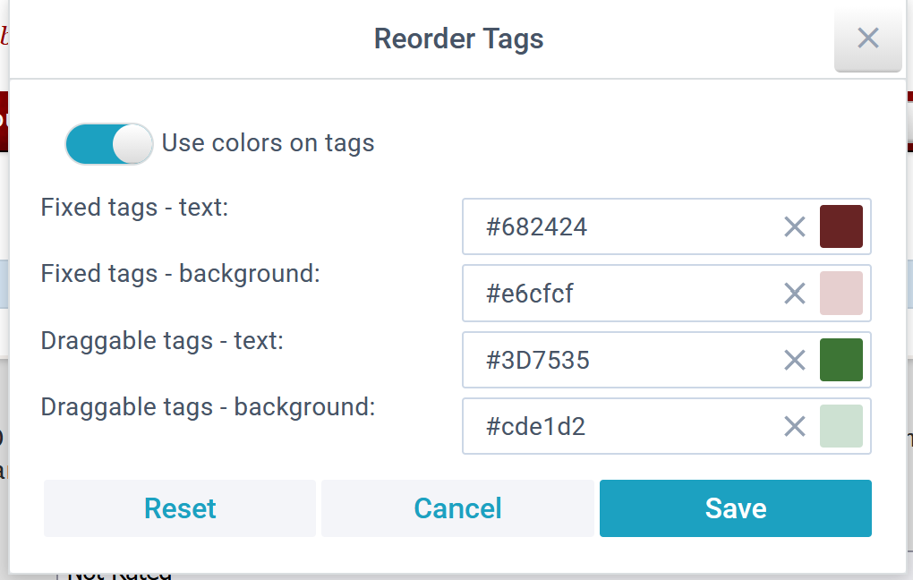 AO3: Reorder Tags with Drag & Drop