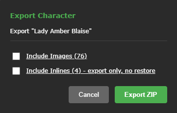 F-list Character Exporter