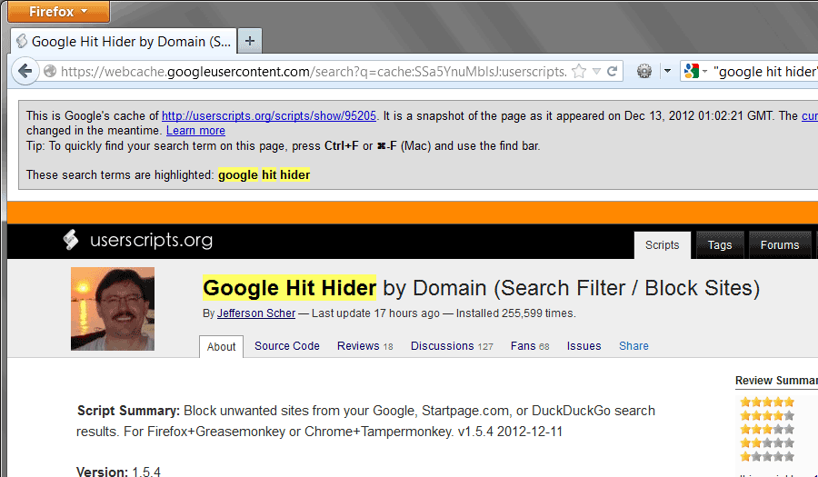 Phrase highlighting on