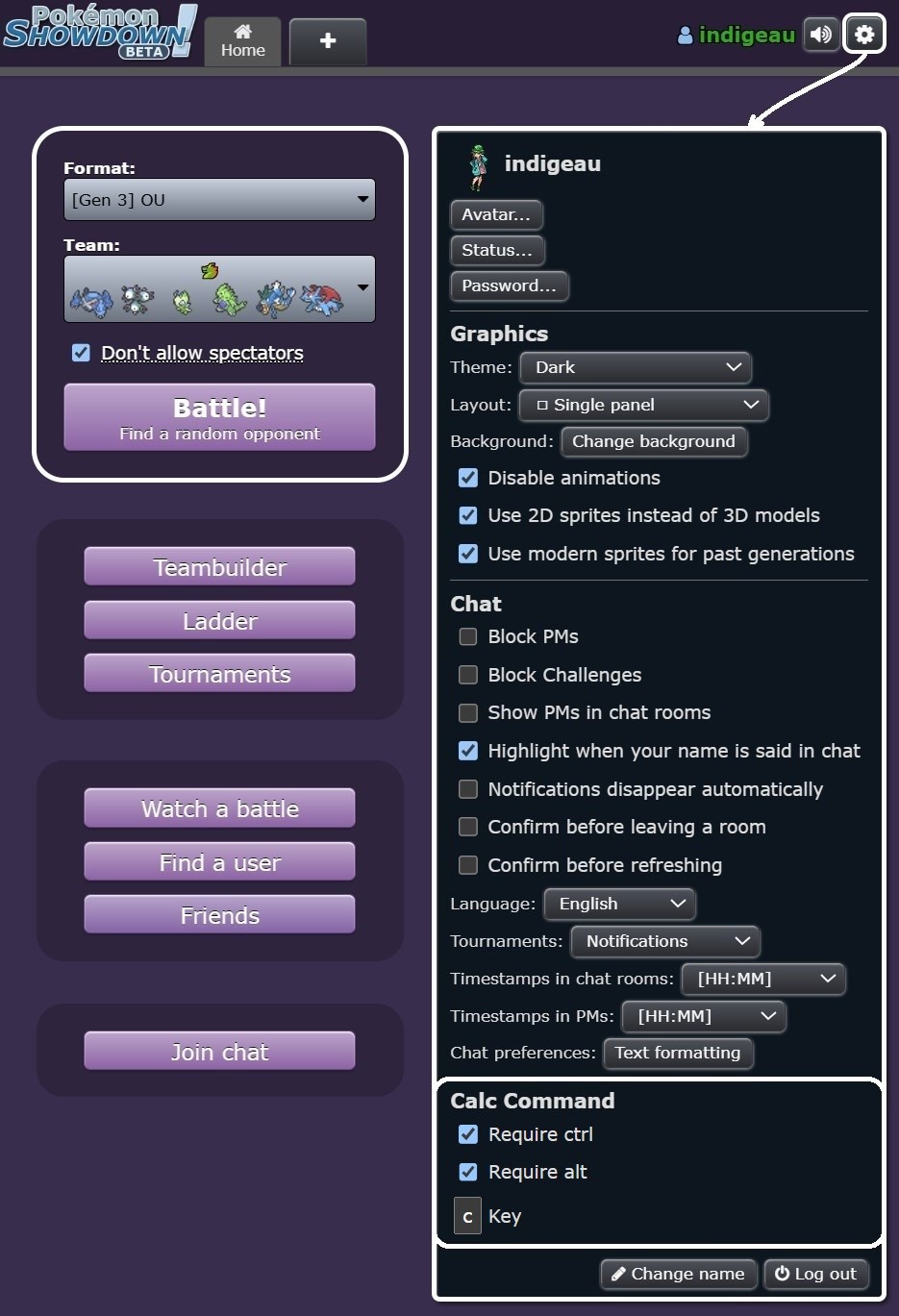 [PS] Team Damage Calc