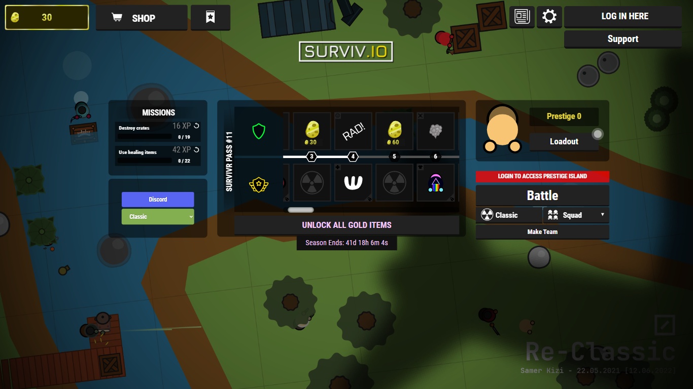 Surviv.io - Dark Theme (2022)