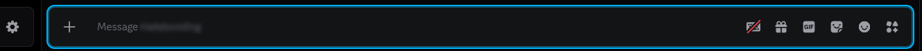 Discord Permanent Blue Ring Around Text Input Field