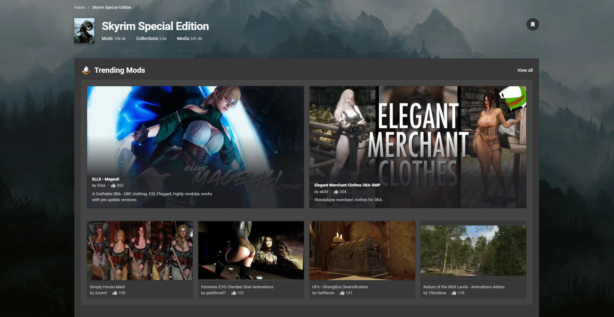 Nexusmods Old UI