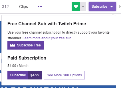 Prime twitch subscription online free