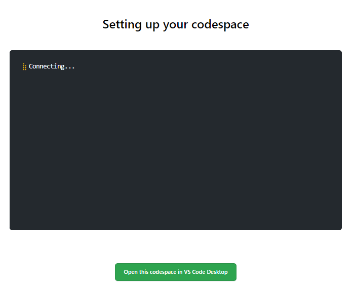 Setting Up Codespace