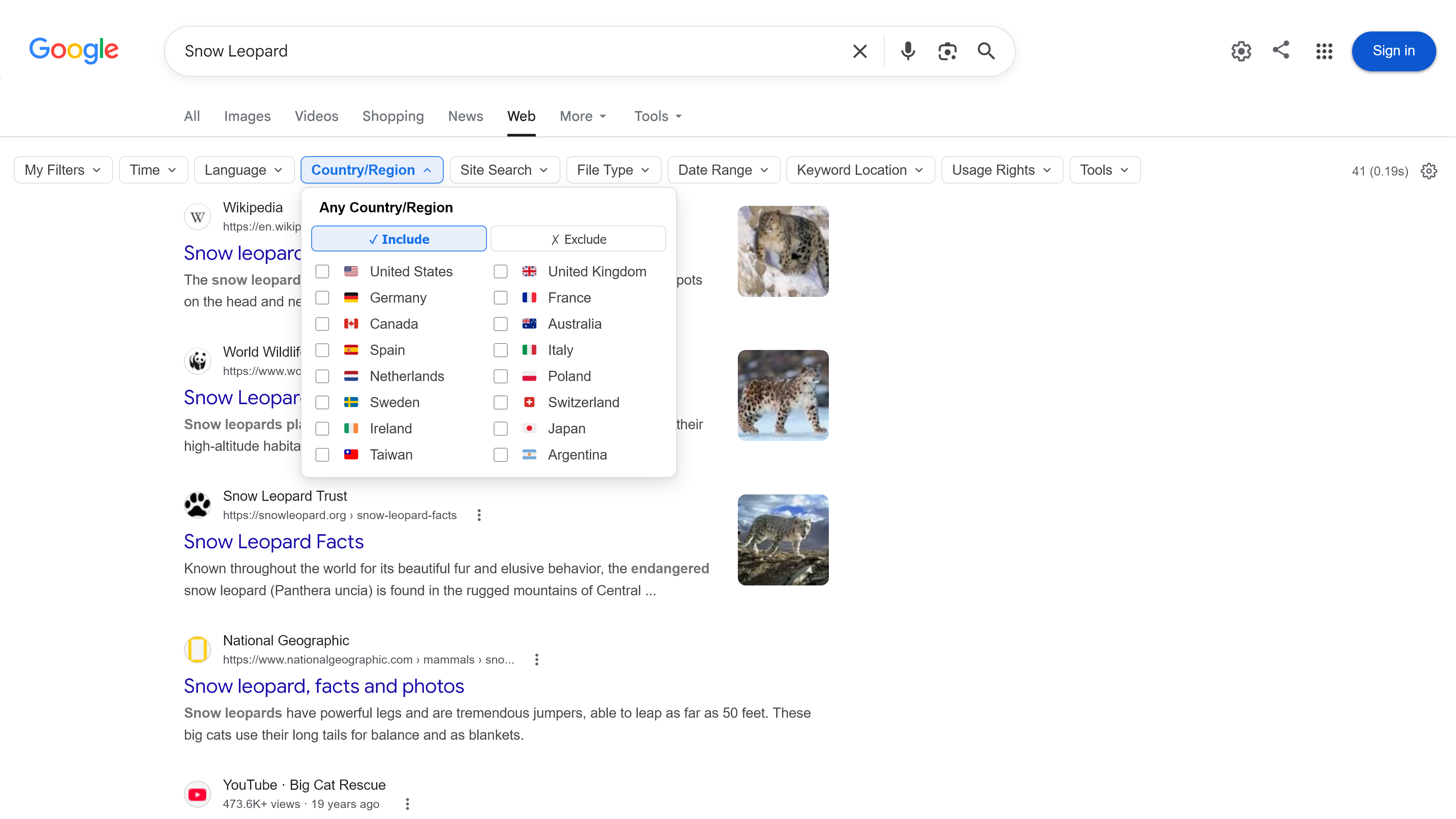 Google Search Custom Sidebar — Horizontal Toolbar Mode
