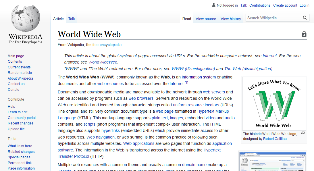 Vector Layout for Wikipedia (Fast)